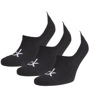 Calvin Klein Strømper 3P Albert Logo Liner Socks Sort Str 40/46 Herre