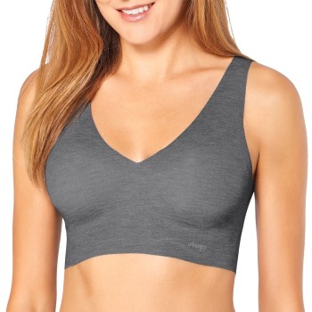 Sloggi Bh ZERO Feel Natural Top Grå Large Dame