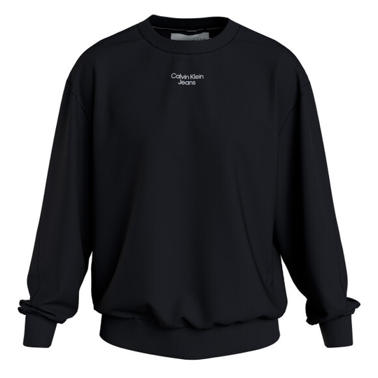 Stacked logo crewneck