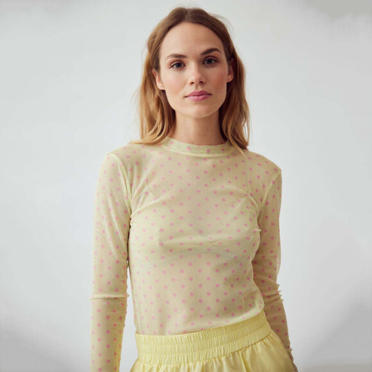 Silke mesh blouse