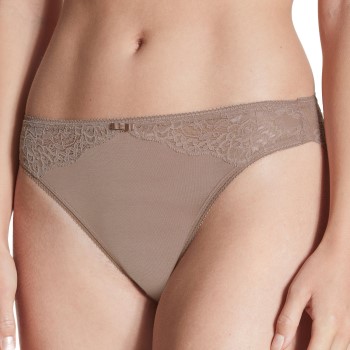 Calida Trusser Sensual Secrets Brief Lysbrun Large Dame