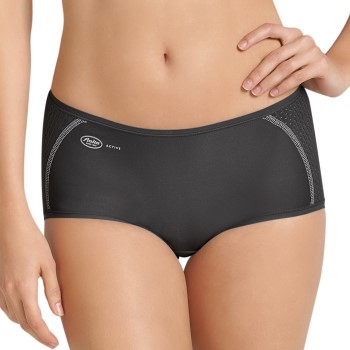 Anita Trusser Active Sporty Brief Panty Mørkgrå 36 Dame