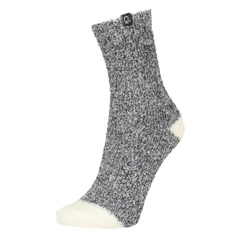 Calvin Klein Strømper Denise Cosy Sock Sort/Hvid polyester One Size Dame