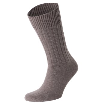 BOSS Home Blend Wool Sock Strømper Brun Str 39/42