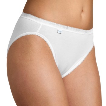 Sloggi Trusser Basic Tai Hvid bomuld 50 Dame