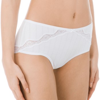 Calida Trusser Etude Toujours Regular Cut Panty Hvid bomuld Large Dame