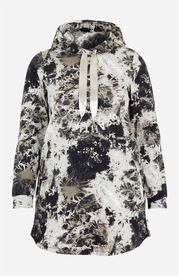 Lang, mønstret sweatshirt Sire