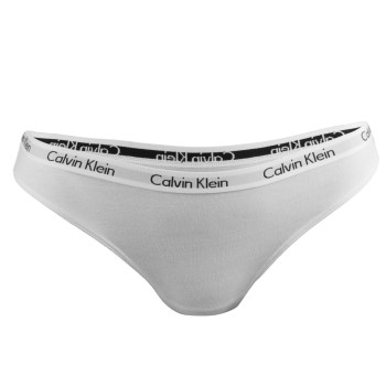 Calvin Klein Trusser Carousel Bikini Hvid bomuld Large Dame
