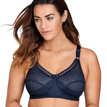 Miss Mary Cotton Dots Soft Bra Bh Mørkblå B 100 Dame