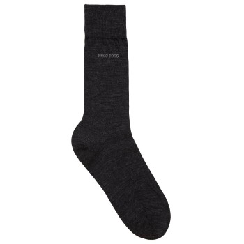 BOSS Business Merino Wool William Sock Strømper Mørkgrå Str 39/40 Herre