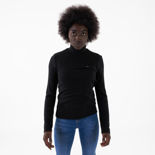 Tjw rib mock neck longsleeve