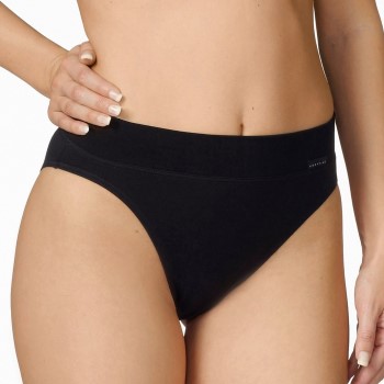 Calida Trusser Elastic Tai Sort 992 bomuld 36-38 Dame