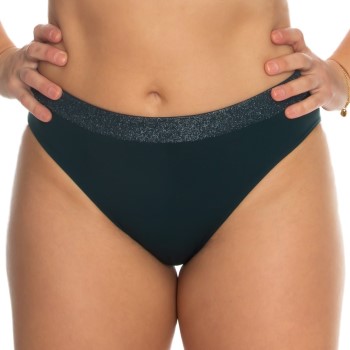 Missya Trusser Lucia Glitter Tai Mørkgrøn polyamid Large Dame