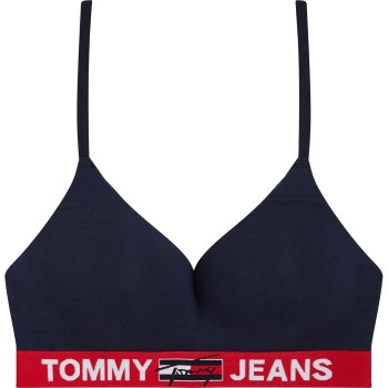 Tommy Hilfiger Bh Tommy Jeans Bralette Lift Marineblå Large Dame