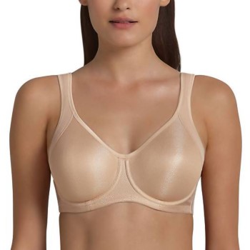 Anita Bh Active Momentum Underwire Sports Bra Beige B 65 Dame