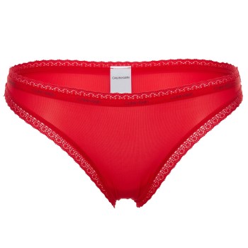 Calvin Klein Trusser Bottoms Up Refresh Bikini Rød polyamid Small Dame