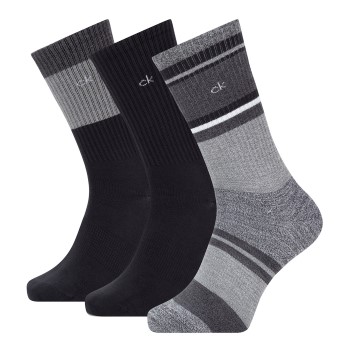 Calvin Klein Strømper 3P Brady Sustainable Crew Sock Sort One Size Herre