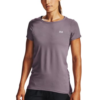 Under Armour Heatgear Armour T-shirt Lilla polyester Medium Dame