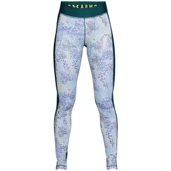 Under Armour HeatGear Armour Printed Leggings Grøn Mønster polyester Small Dame