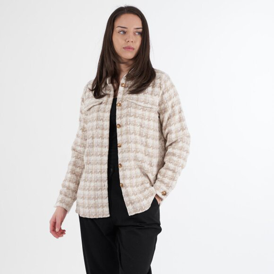 Ella check jacket