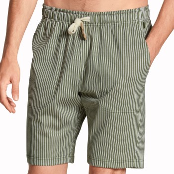 Calida Remix Sleep Leisure Bermudas Grøn bomuld Large