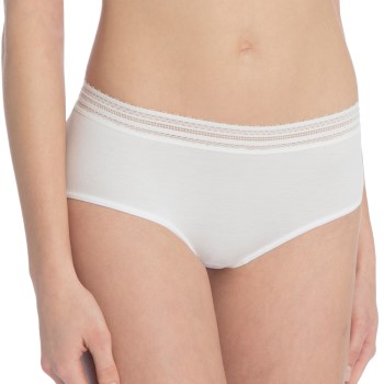 Calida Trusser Nika Low Cut Panky Hvid Large Dame
