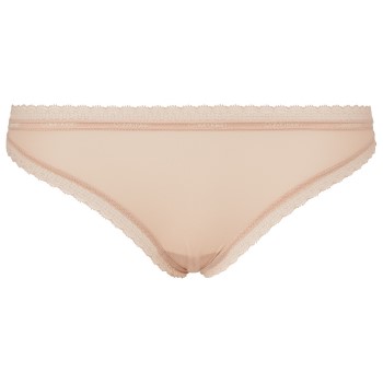 Calvin Klein Trusser Bottoms Up Refresh Thong Beige polyamid Large Dame