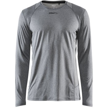 Craft Essence LS Tee Men Grå polyester Large Herre
