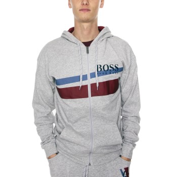 BOSS Authentic Jacket Grå bomuld Large Herre