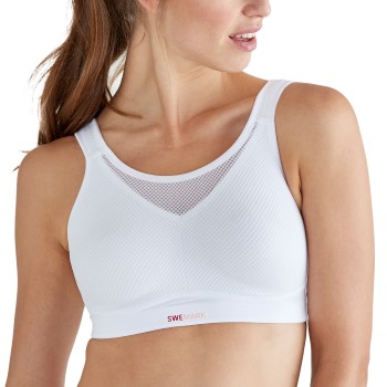 Swemark Magic High Support Sport Bra Bh Hvid B 75 Dame
