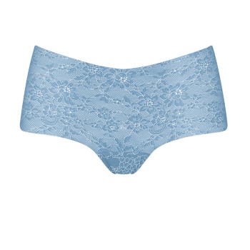 Sloggi Trusser Light Lace 2.0 Short S16 Blå 36 Dame
