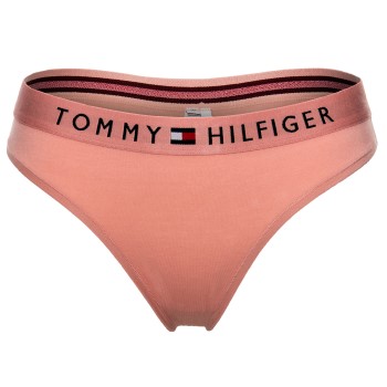 Tommy Hilfiger Trusser Original Thong Gammelrosa bomuld Large Dame