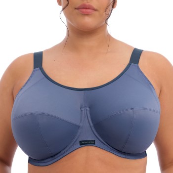 Elomi Bh Energise Sports Bra Denimblå nylon J 75 Dame
