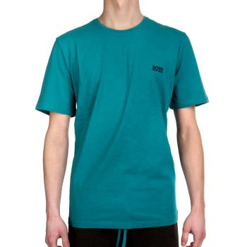 BOSS Mix and Match Lounge T-shirt Turkise bomuld Large Herre