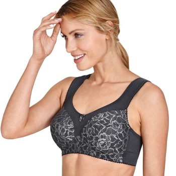 Miss Mary Queen Soft Bra Bh Mørkgrå B 100 Dame