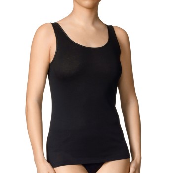 Calida Light Dame-Top 11600 Sort 992 bomuld 36-38 Dame