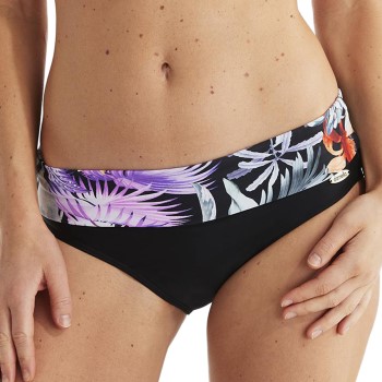 Damella Veronica Tropical Tai Bikini Brief Violet/Sort 36