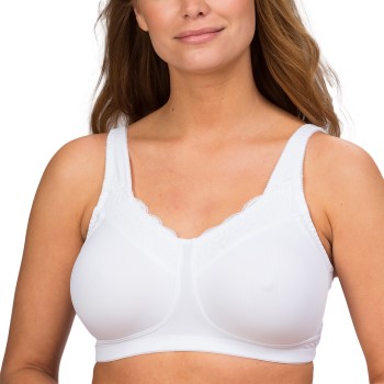 Trofe Linnea Prosthetic Wireless Bra Bh Hvid polyamid B 100 Dame