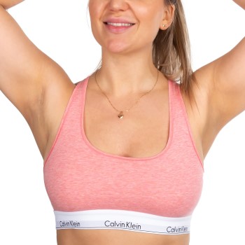 Calvin Klein Bh Modern Cotton Bralette Mørkrosa Small Dame