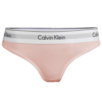 Calvin Klein Trusser Modern Cotton Plus Thong Lyserosa XX-Large Dame