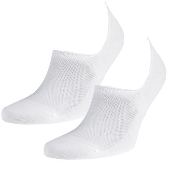 Calvin Klein Strømper 2P Caleb Dress No Show Liner Socks Hvid Str 40/46 Herre