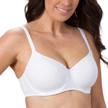 Trofe Sanna T-shirt Underwire Bra Bh Hvid C 75 Dame