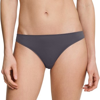 Schiesser Trusser Invisible Lace String Mørkgrå 38 Dame