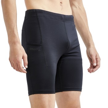 Craft Essence Short Tights Men Sort polyester Large Herre