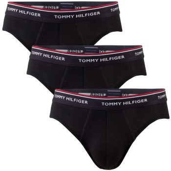 Tommy Hilfiger 3P Premium Essentials Brief Sort bomuld Large Herre