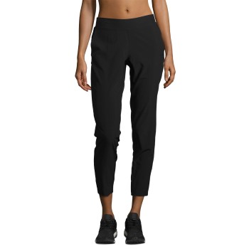 Casall Slim Woven Pants Sort polyester 36 Dame