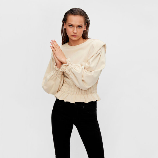 Objbellis l/s sweat pullover