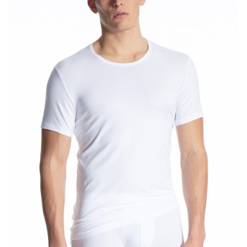 Calida Cotton Code T-shirt Hvid bomuld Large Herre