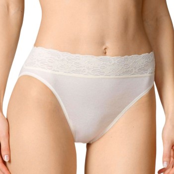 Calida Trusser Lycraspitze Slip Champagne 134 bomuld 36-38 Dame